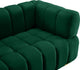Gwen Velvet Upholstered Chair, Green, Chair
