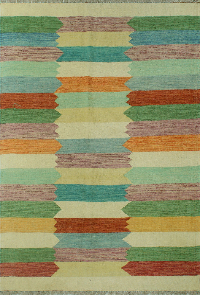 Winchester Kilim Makeen Ivory Rug