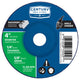 Type 27 Abrasive Grinding Wheel, 4"x1/4"