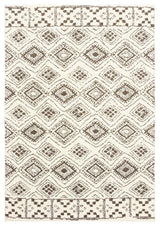 Oriental Weavers Sphinx Verona 1330W Moroccan Rug, Ivory/Brown, 5'3"x7'6"