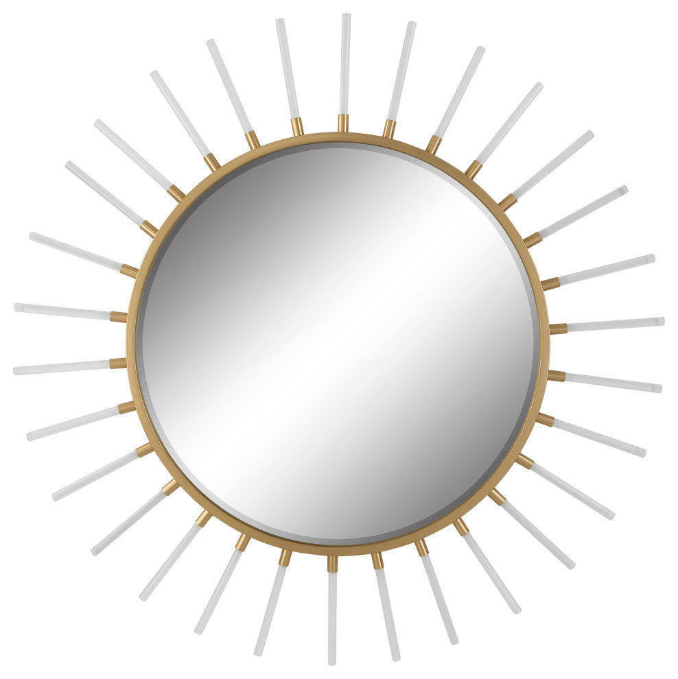 Uttermost Oracle Round Starburst Mirror