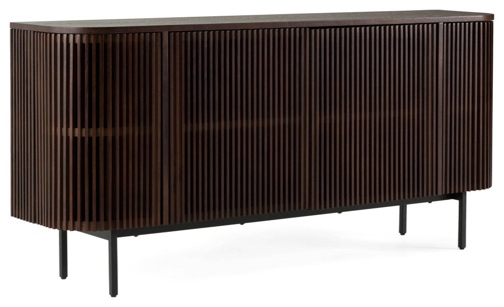 Modrest Clifton Modern Smoked Ash Buffet