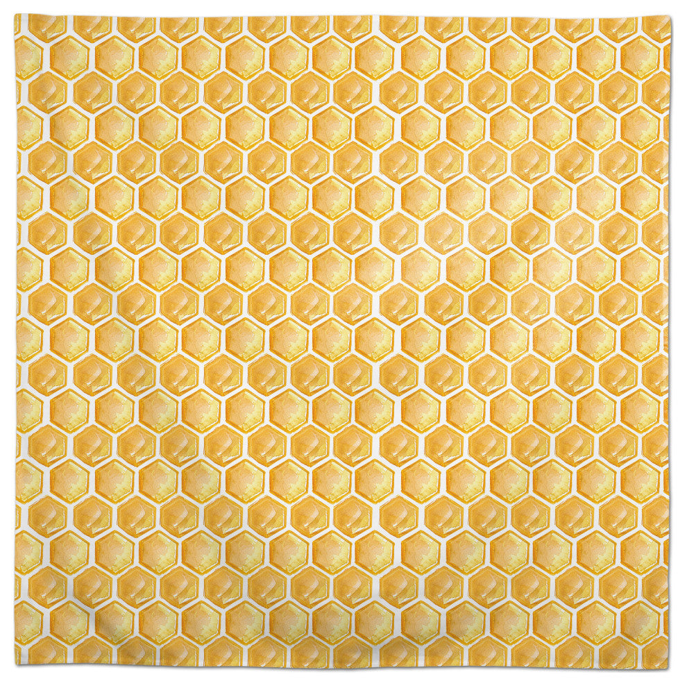 Painted Honeycomb 58x58 Tablecloth