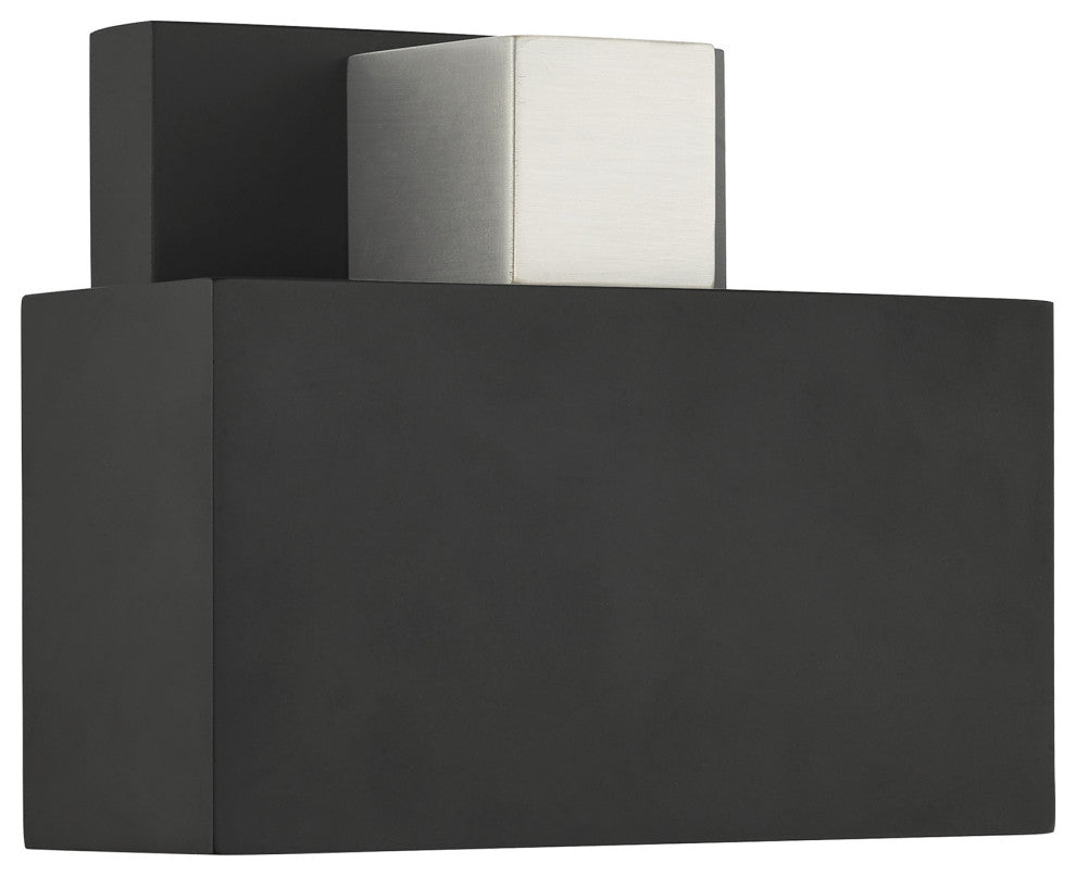 Black Contemporary, Refined Outdoor Wall Sconce