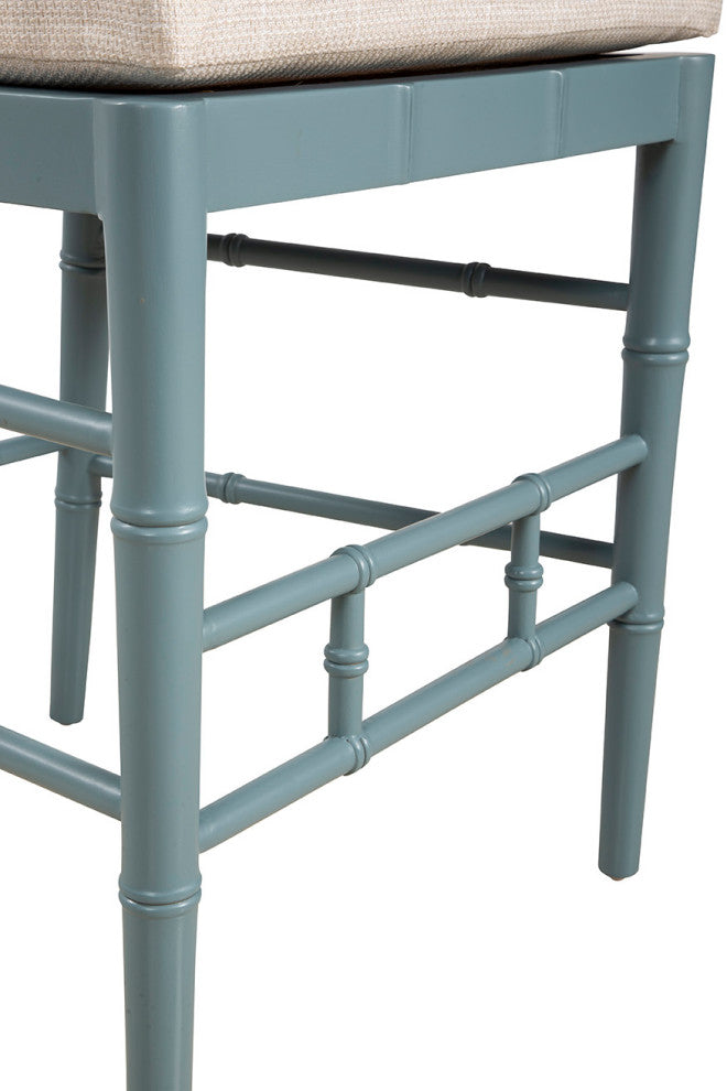 Hugo 39" Tall Counter Stool, Light Blue