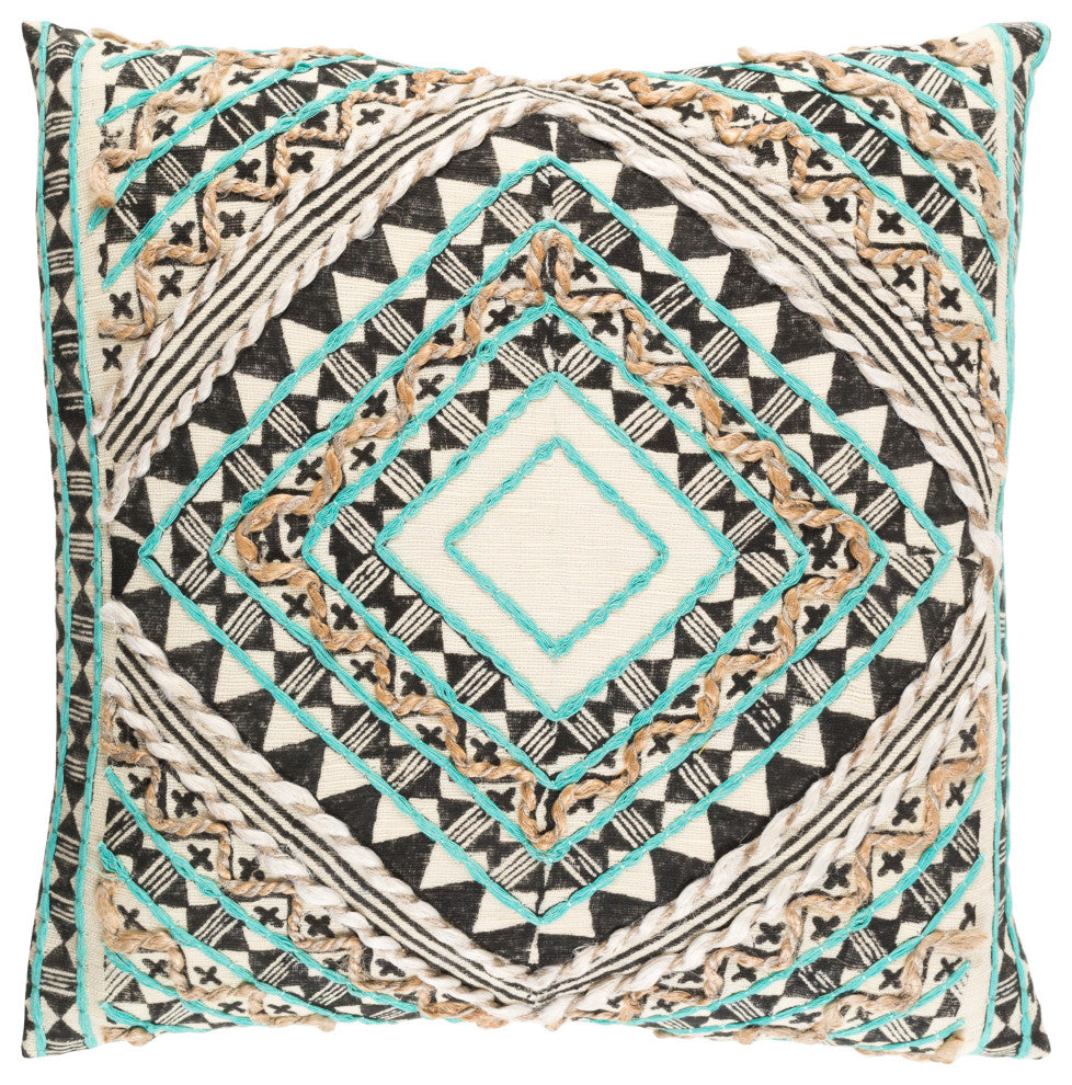 Surya Kazinga KAZ-002 20" x 20" Pillow Cover