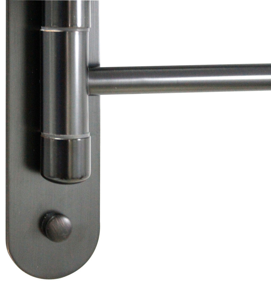 MODONA's 14" Triple Swing Towel Bar -, Rubbed Bronze