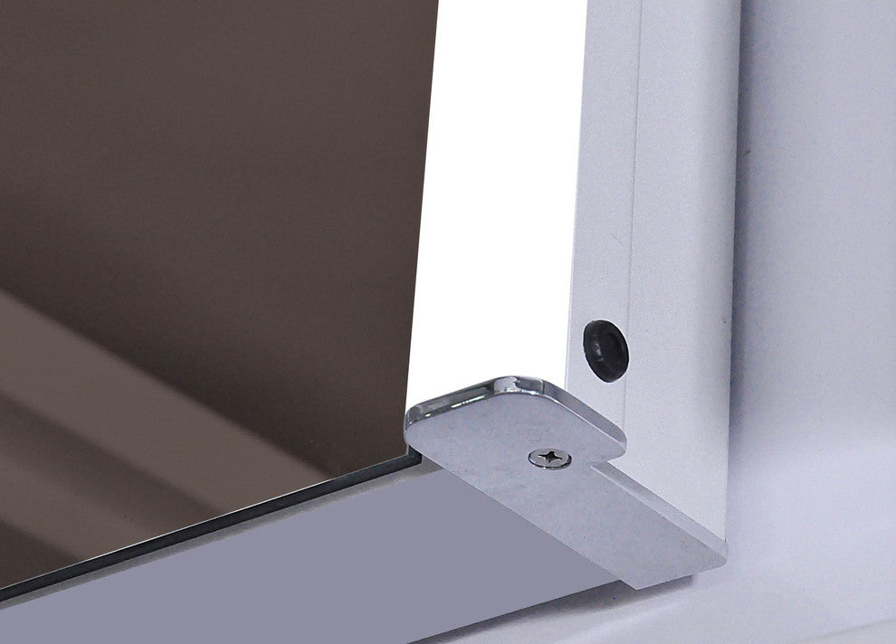 Ace 28"x28" Frameless Recessed LED Mirror Medicine Cabinet