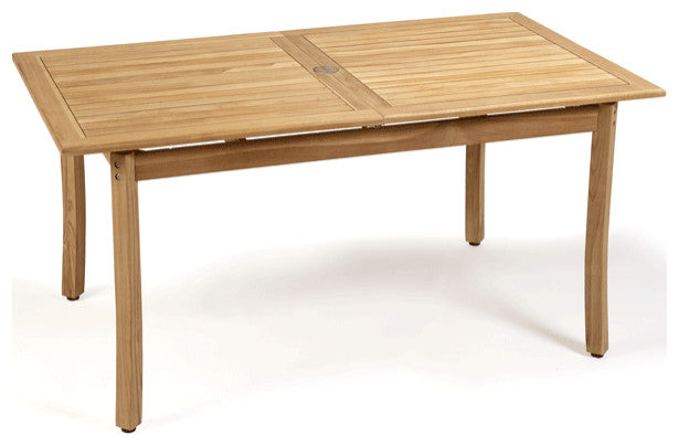 Premium Teak Extendable Patio Dining Table