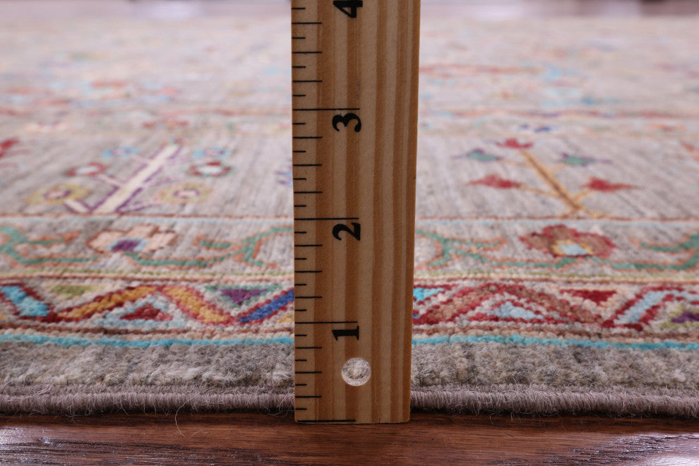 Persian Tabriz Hand Knotted Wool Rug 7' 0" X 10' 0" - Q12482