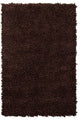 Azzura Contemporary Area Rug, Dark Brown, 7'9"x10'6"