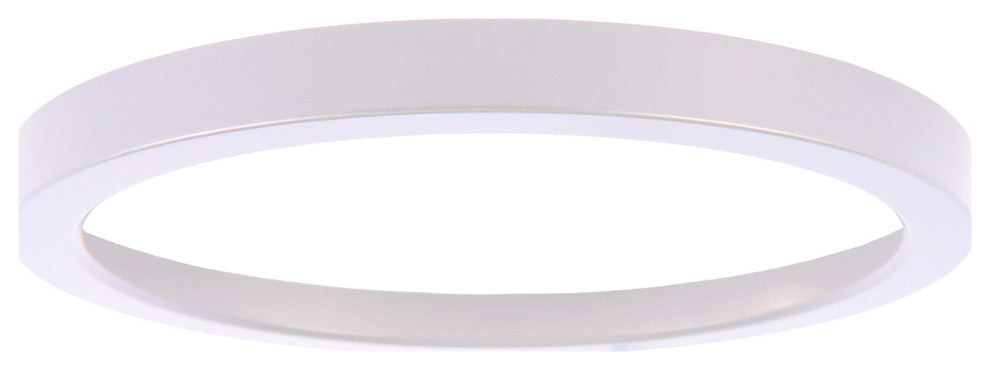 7" Flushmount Optional Trim, White