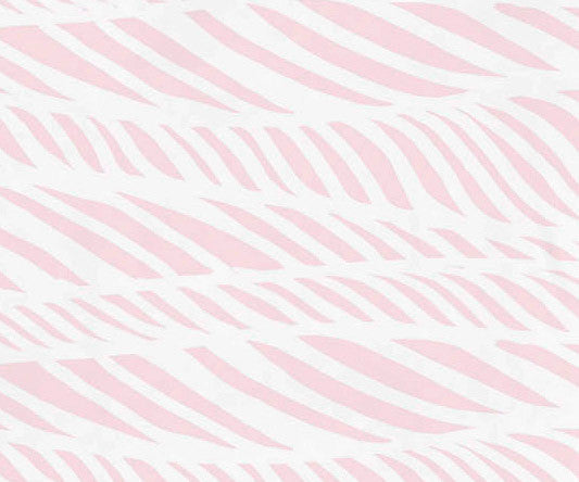 Rolling Waves, Geometric Print Beach Towel, Pink