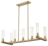 Zlite 3031-7L-RB 7-Light Island, Clear