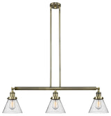 Innovations Lighting 213-Ab-S-G44 3 Light Island Light