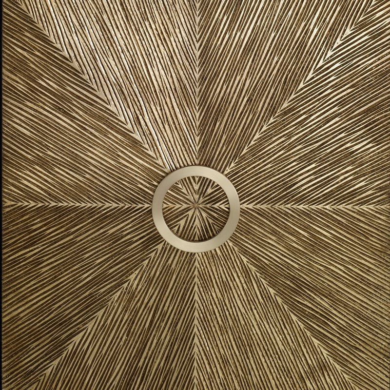 Ambella Home Collection - Phoenix Credenza in Antique Brass