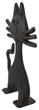 Cast Iron Kitty Cat Door Stop 11 In.