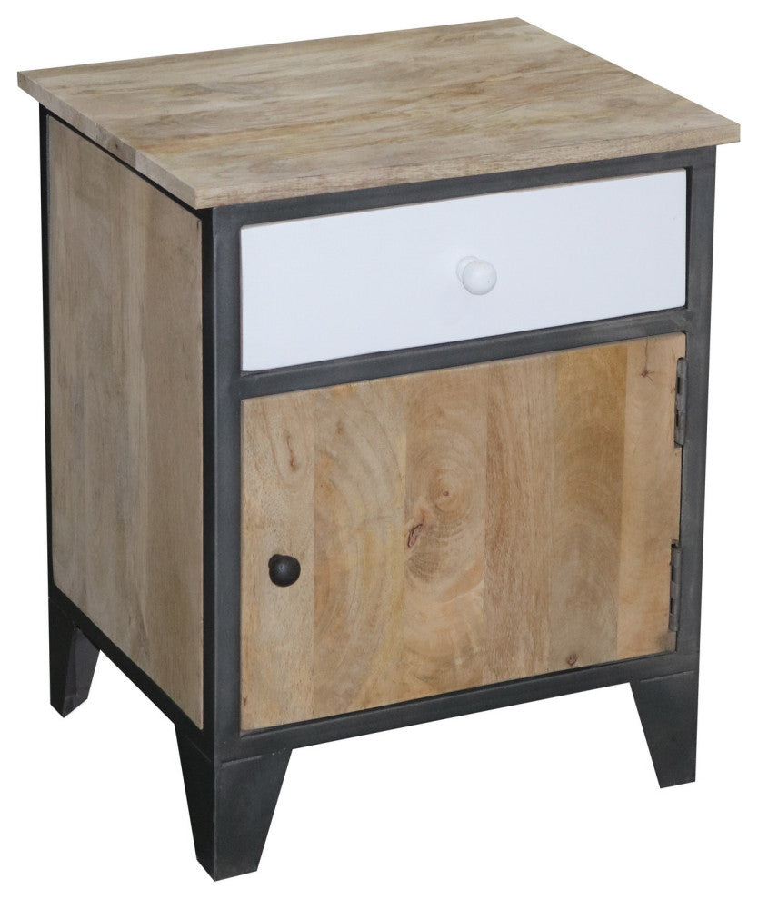 Outbound Multi Color Nightstand Accent Table