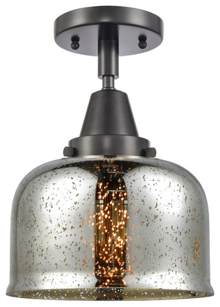 Innovations Lighting 447-1C-BK-G78 Large Bell 1 Light 8" Flush Mount