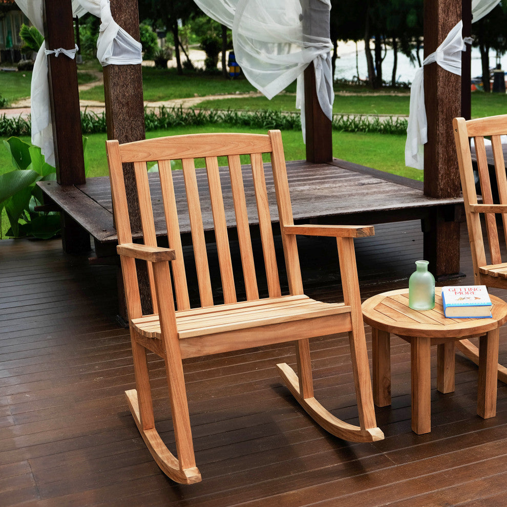 Monterey Teak Outdoor Rocker