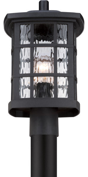 Stonington 1-Light Outdoor Lantern, White Lustre