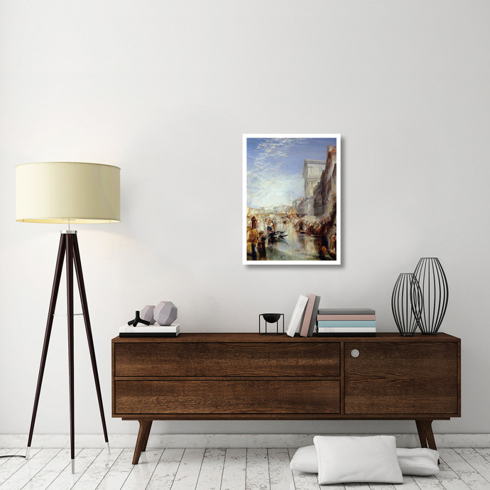 "Grand Canal, Venice: Shylock" Print by Joseph M.W. Turner, 24"x32"