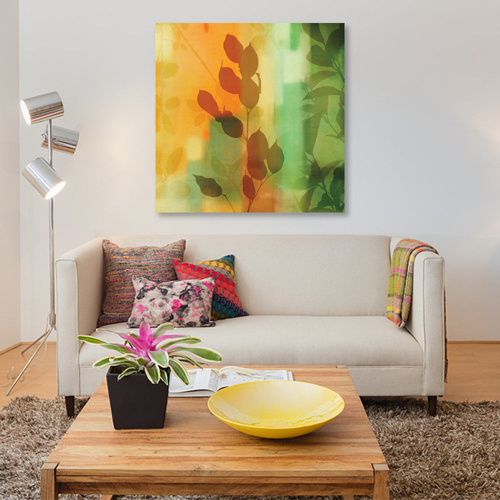 "Nature's Glow II" by Chris Donovan, Canvas Print, 37"x37"