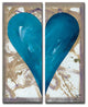 Heartwork "Irvin" 2-Piece Canvas Art Set, 40"x16"