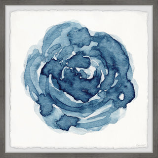 "Spiral Maze" Framed Painting Print, 24x24