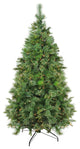 Pre-Lit Cashmere Mixed Pine Christmas Tree, Clear Lights, 6.5'x49"