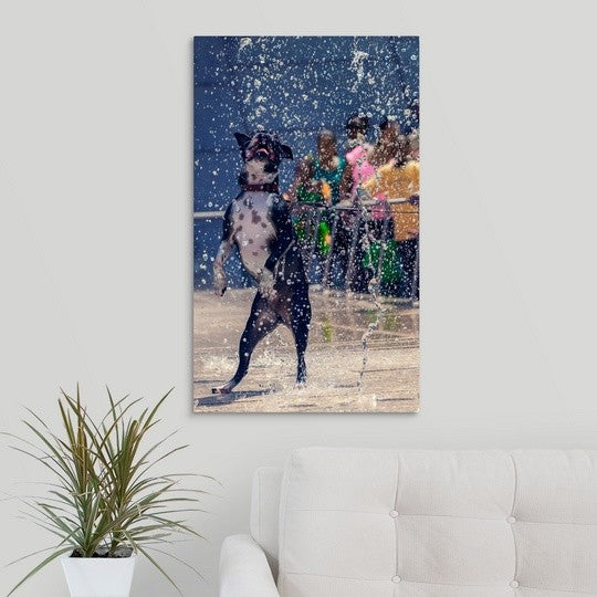 "Riley" Wrapped Canvas Art Print, 18"x30"x1.5"