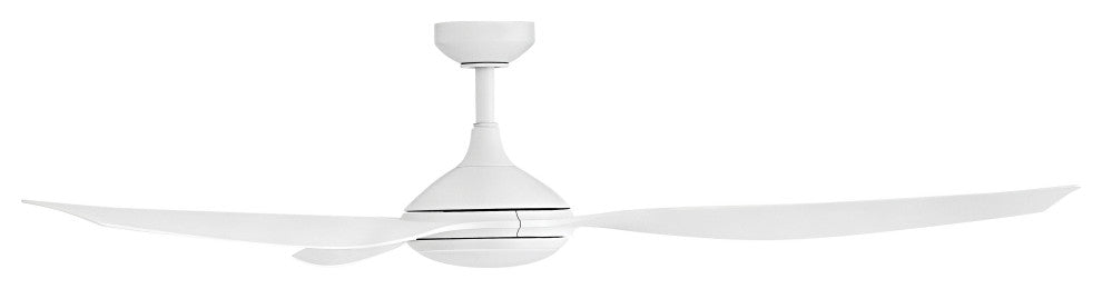 Hinkley Talan Talon 64" Led Smart Fan, Matte White