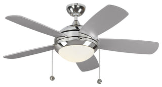Generation Lighting Discus 44" Ceiling Fan Polished Nickel