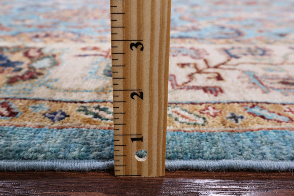 Handmade Persian Tabriz Wool Rug 7' 0" X 9' 8" Q8329