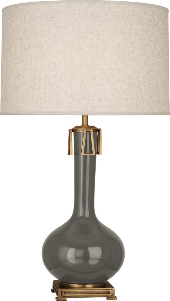 Robert Abbey RA-CR992 1-Light Table Lamp, Athena