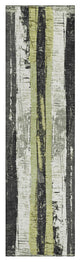 Machine Washable Indoor/Outdoor Chantille ACN1872 Aloe 2'3" x 7'6" Runner Rug