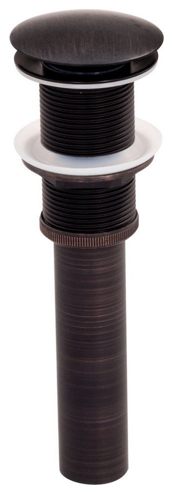 Novatto NSFC-BT359ORB Travertine Stone Vessel Sink Set - Oil Rubbed Bronze