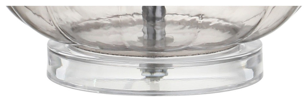 Bette 28.5" Glass Teardrop Table Lamp, Set of 2