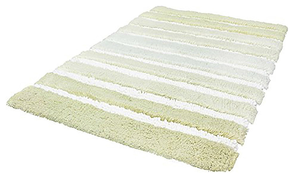 Eco Living Alga Machine Washable Bathroom Rug, Phoenix, Medium