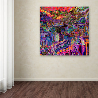 Josh Byer 'Hobo' Canvas Art, 35x35