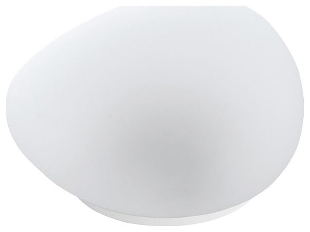Eglo 48848 Solar 7"W LED Accent Outdoor Lamp - White