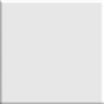 Transolid Savannah 37"x22" Single Bowl Vanity Top, Solid White