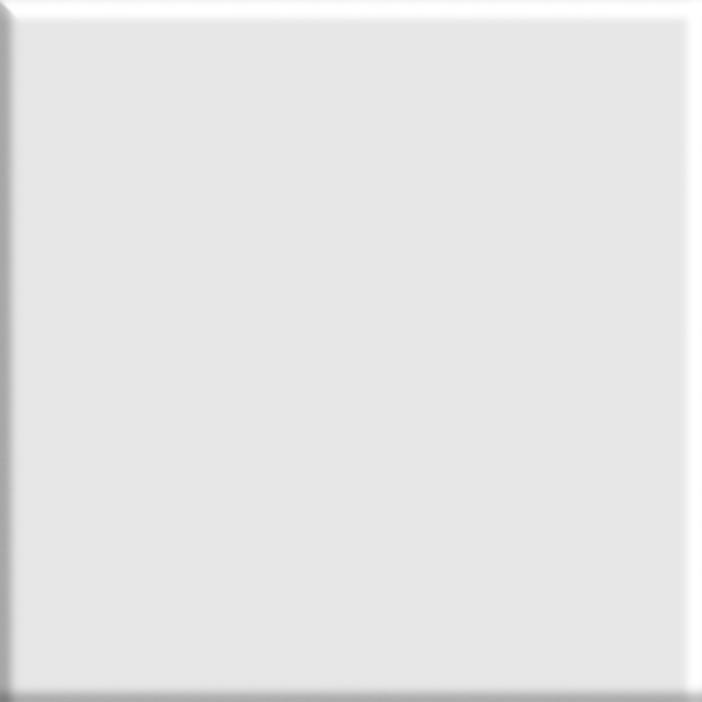 Transolid Savannah 37"x22" Single Bowl Vanity Top, Solid White