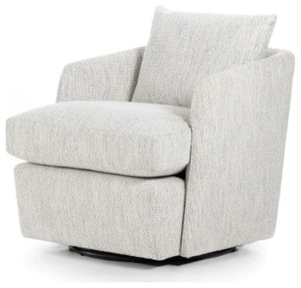 Whittaker Swivel Chair-Merino Cotton