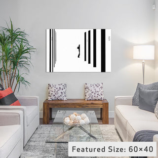 "Barcode" by Andreas Bauer, 40x26x1.5