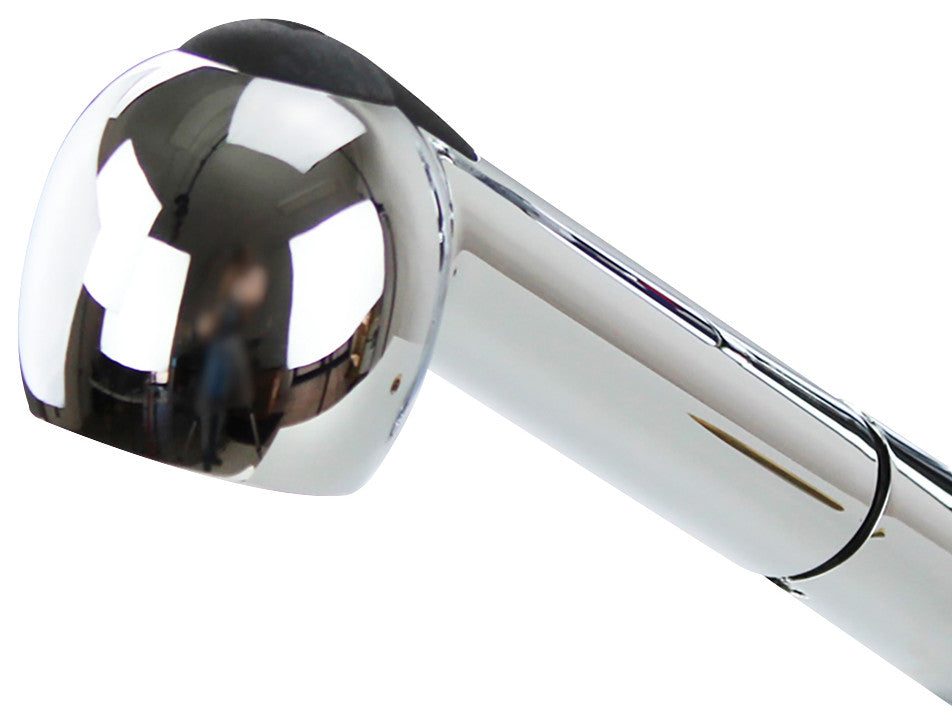 Transolid Laundry Faucet with Pull-Out Spray, Polished Chrome