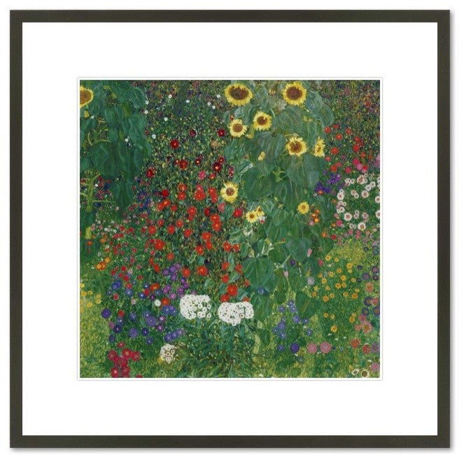 Farm Garden with Flowers (Brewery Garden at Litzlberg on the Attersee) c. 1906