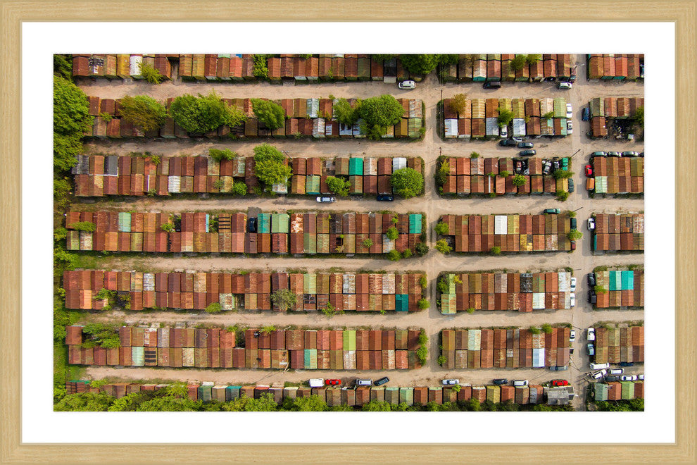 "Boxcars" Framed Print by Karolis Janulis
