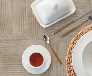 Taupe Dimensional Square Plaster Peel and Stick Wallpaper