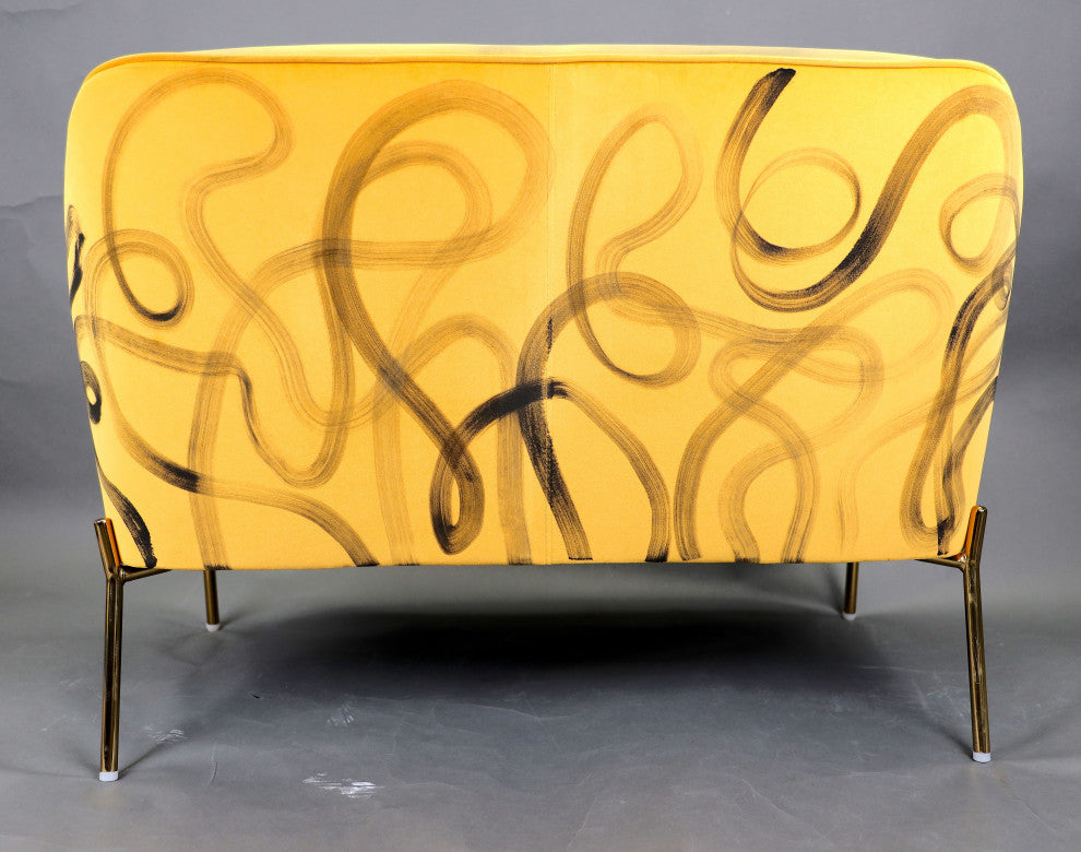 Loveseat for master bedroom, Gift for her / for him, Velvet furniture